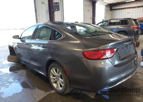 2015 Chrysler 200 Limited из США, поврежденный, VIN 1C3CCCAB0FN595213